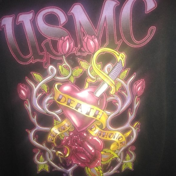 Frontline Apparel U.S.M.C XL tee. - Picture 2 of 3